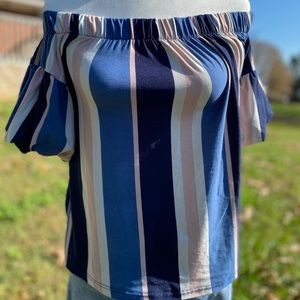 Off Shoulder Loose Tee